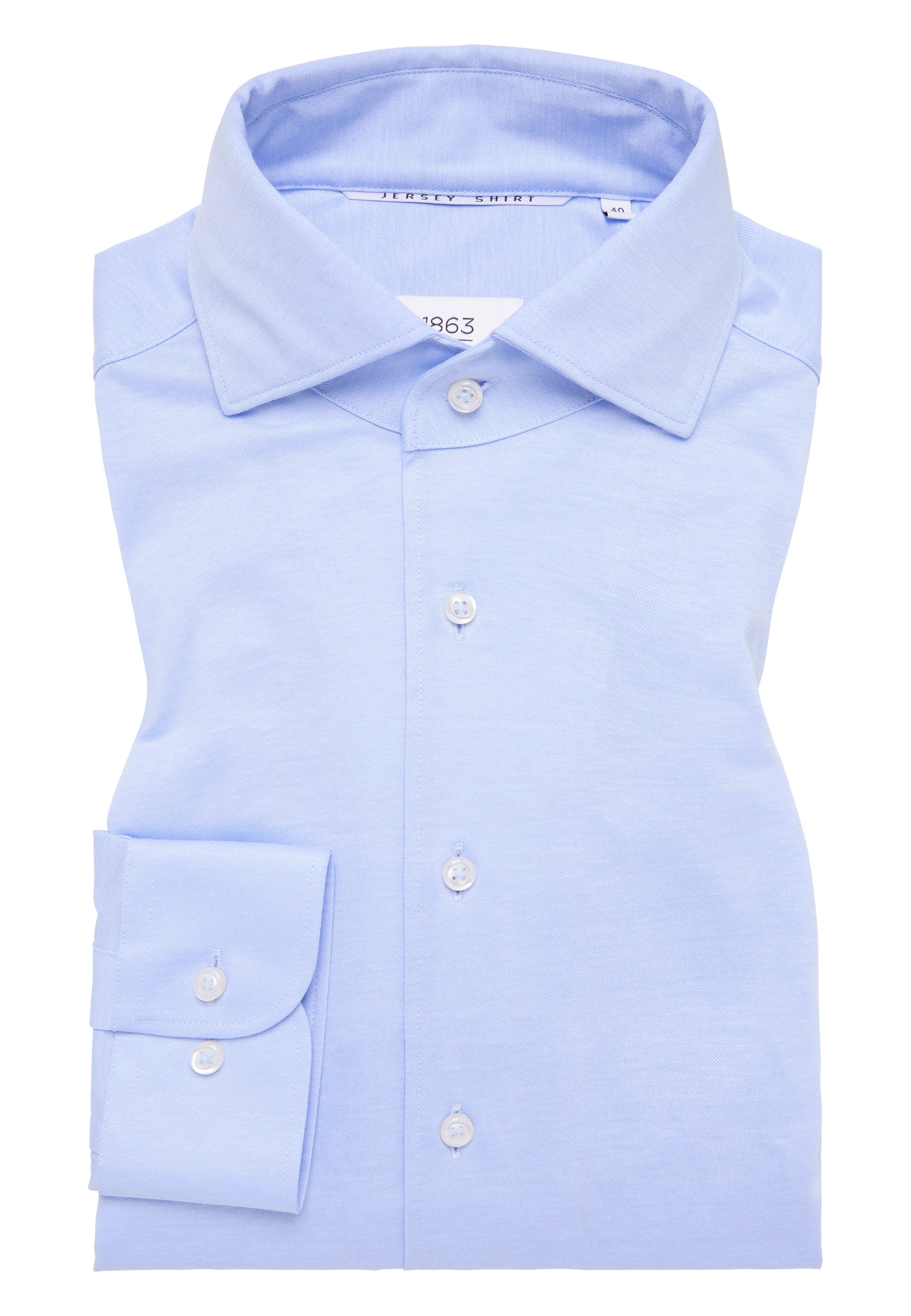 ETERNA 1863 SLIM FIT Langarm Hemd - Sky Mist Blue - 2269-11-YSV1
