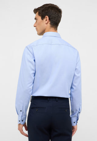 ETERNA MODERN FIT Langarm Hemd - Sky Harbor Blue - 1007-11-X141