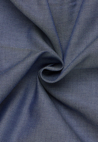 ETERNA MODERN FIT Langarm Hemd - Midnight Herringbone - 1007-17-X141