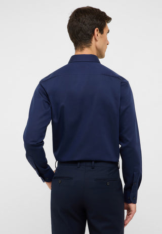 ETERNA MODERN FIT Langarm Hemd - Midnight Riviera - 1007-19-X141