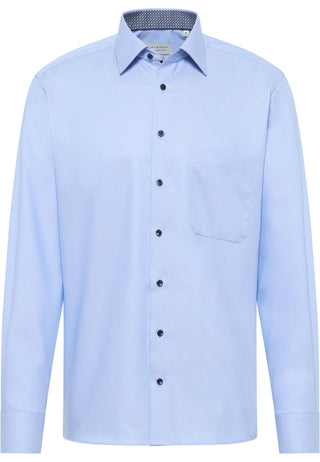 ETERNA COMFORT FIT Langarm Hemd - Misty Sky Blue - 1007-11-E141