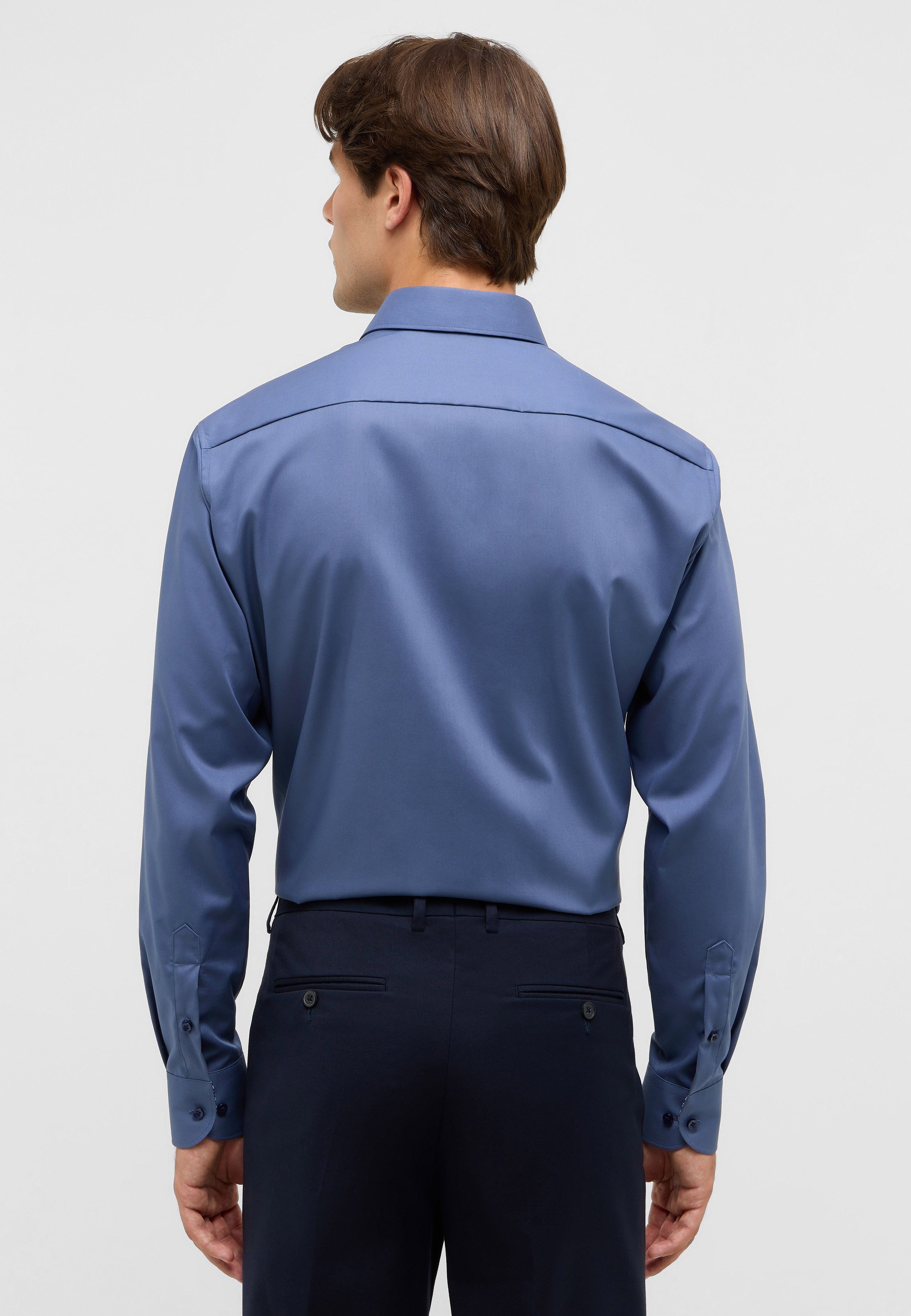 ETERNA SLIM FIT Hemd - Ocean Twilight Blue - 1082-17-F141 von Eterna