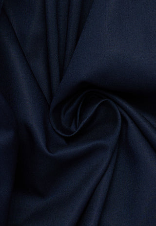 ETERNA COMFORT FIT Natural Stretch Langarm Hemd - Midnight Navy Blue - 1082-19-E15K