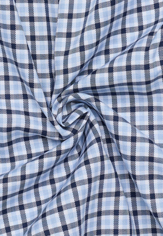 ETERNA MODERN FIT Langarm Hemd - Sky Harbor Plaid - 1012-11-X114