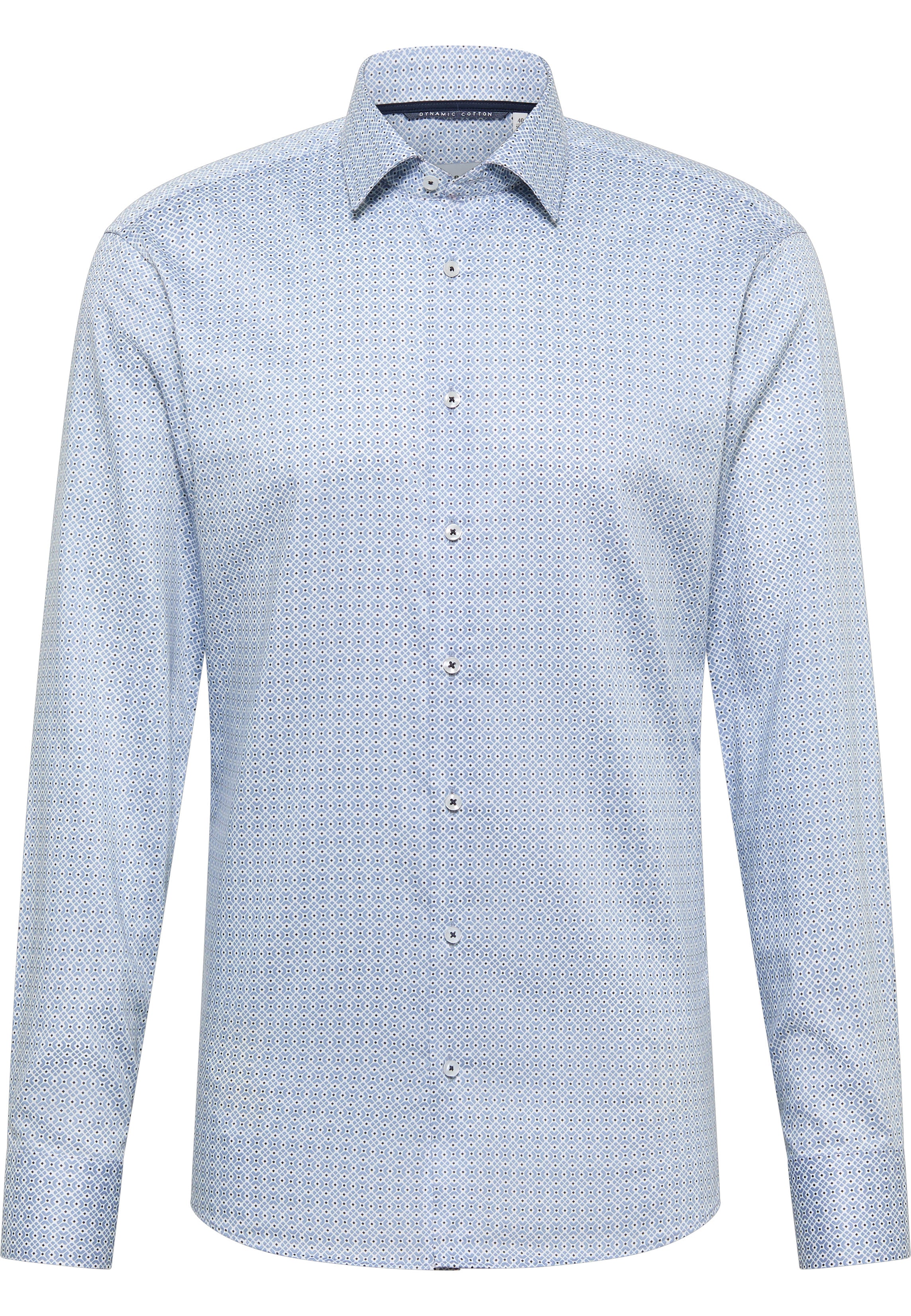 ETERNA SLIM FIT Langarm Hemd - Harbor Mist Blue - 1294-12-F171