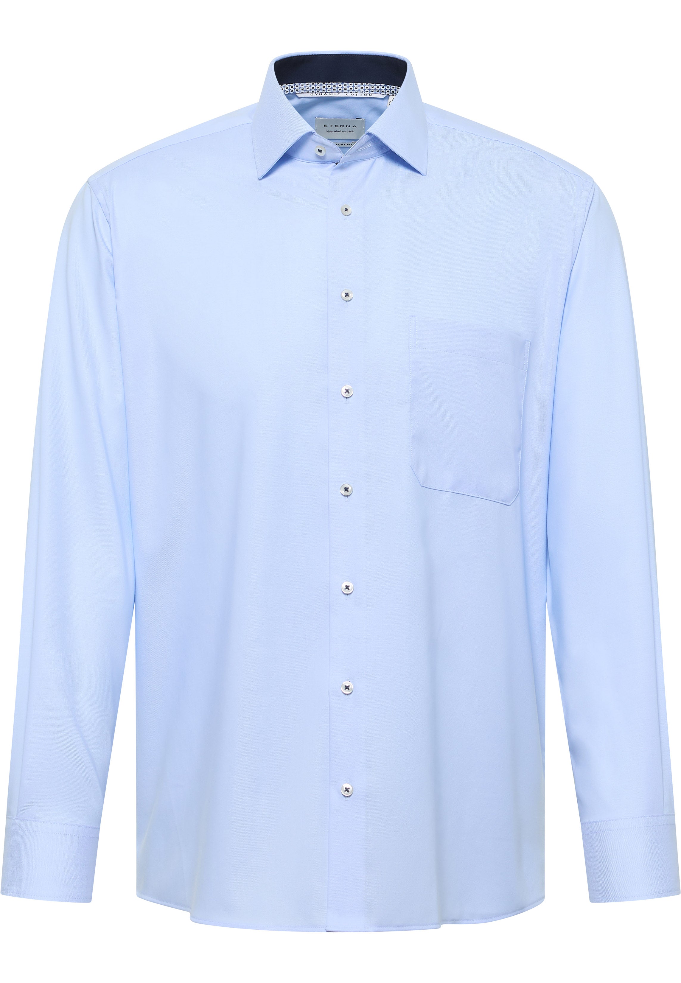 ETERNA COMFORT FIT Langarm Hemd - Sky Harbor Blue - 1246-11-E15K