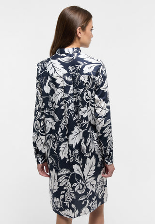 ETERNA LOOSE FIT Hemdblusenkleid - Midnight Floral Drift - 7609-19-D939