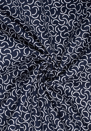 ETERNA FITTED Langarm Hemd - Midnight Curves - 7024-19-DF04
