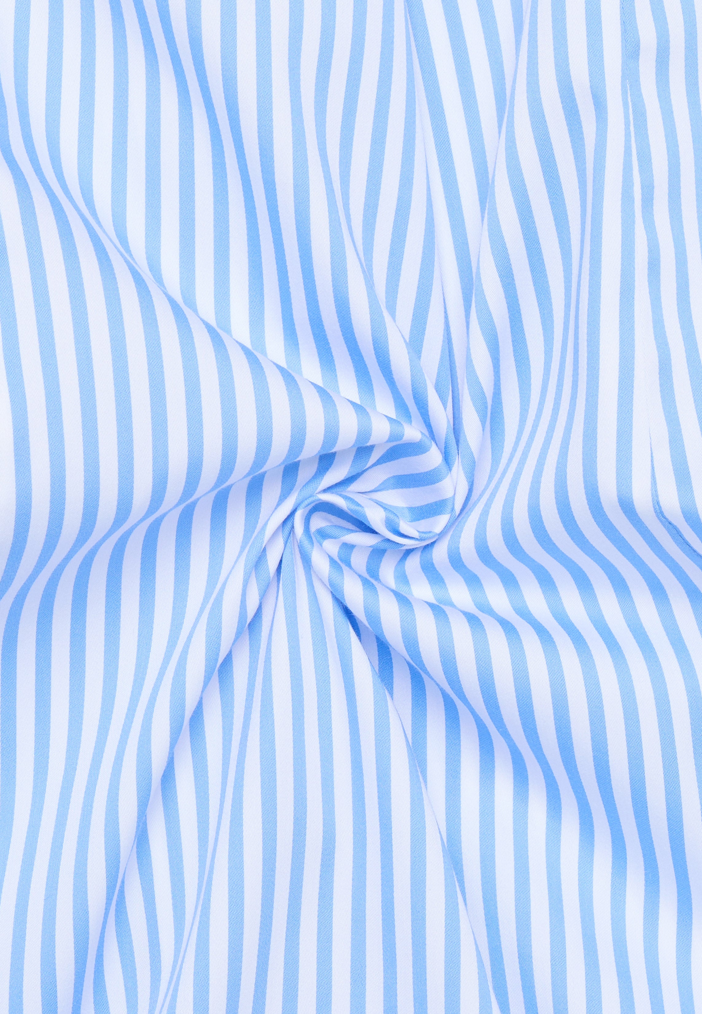 ETERNA FITTED Langarm Bluse - Dawn Stripe Blue - 6281-12-DF52 von Eterna