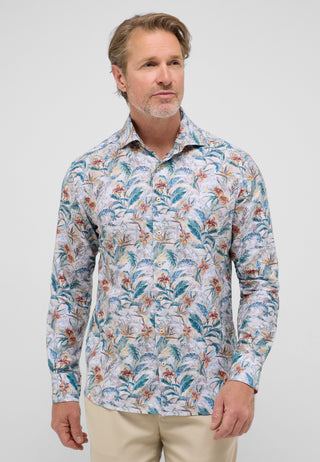 ETERNA 1863 Modern Fit Langarm Hemd - Tropical Mist - 2603-24-XS82