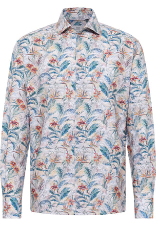 ETERNA 1863 Modern Fit Langarm Hemd - Tropical Mist - 2603-24-XS82