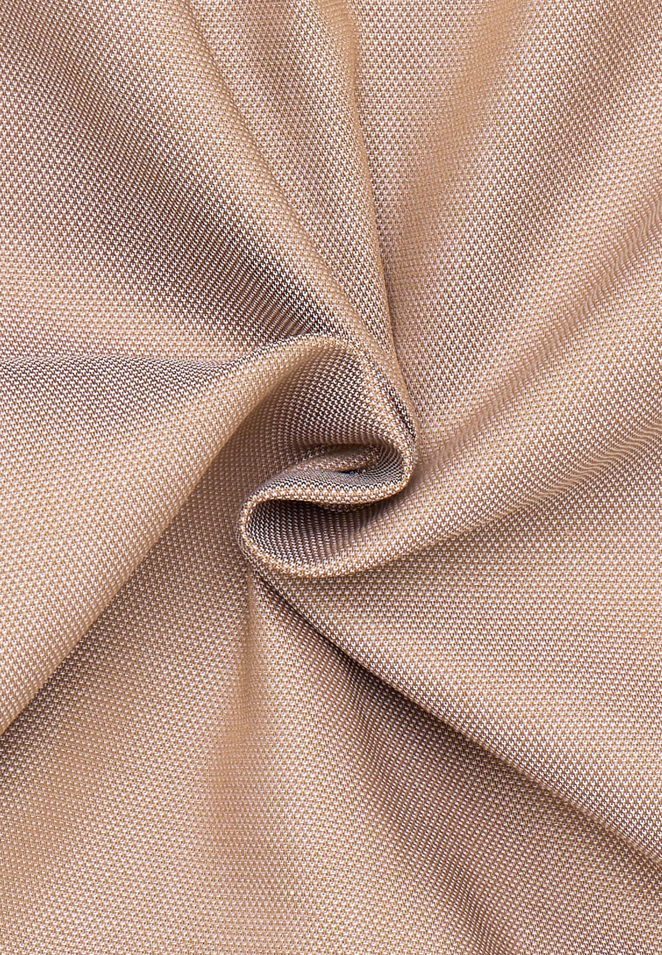 ETERNA COMFORT FIT Langarm Hemd - Linen Sand Glow - 1007-23-E141 von Eterna