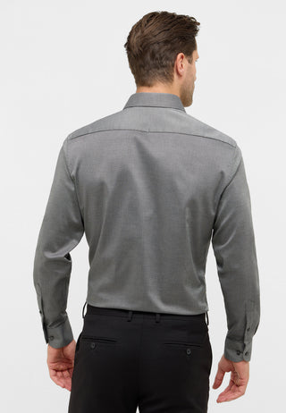 ETERNA MODERN FIT Langarm Hemd - Stone Mist Grey - 8464-39-X181