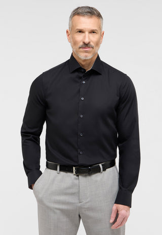 ETERNA SLIM FIT Langarm Hemd - Ink Night Shadow - 1305-39-F140