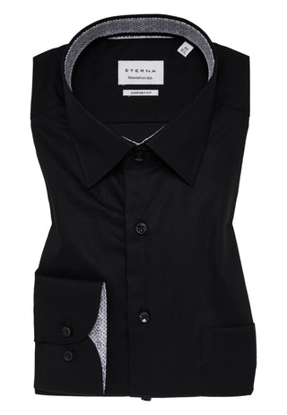 ETERNA COMFORT FIT Langarm Hemd - Midnight Ink - 1383-39-E141
