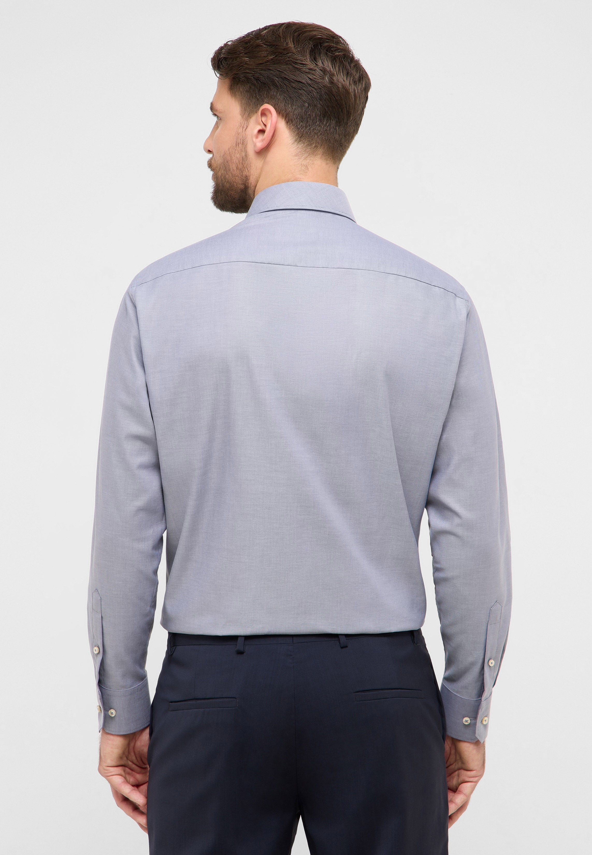 ETERNA COMFORT FIT Langarm Hemd - Ocean Mist - 1246-35-E15K von Eterna
