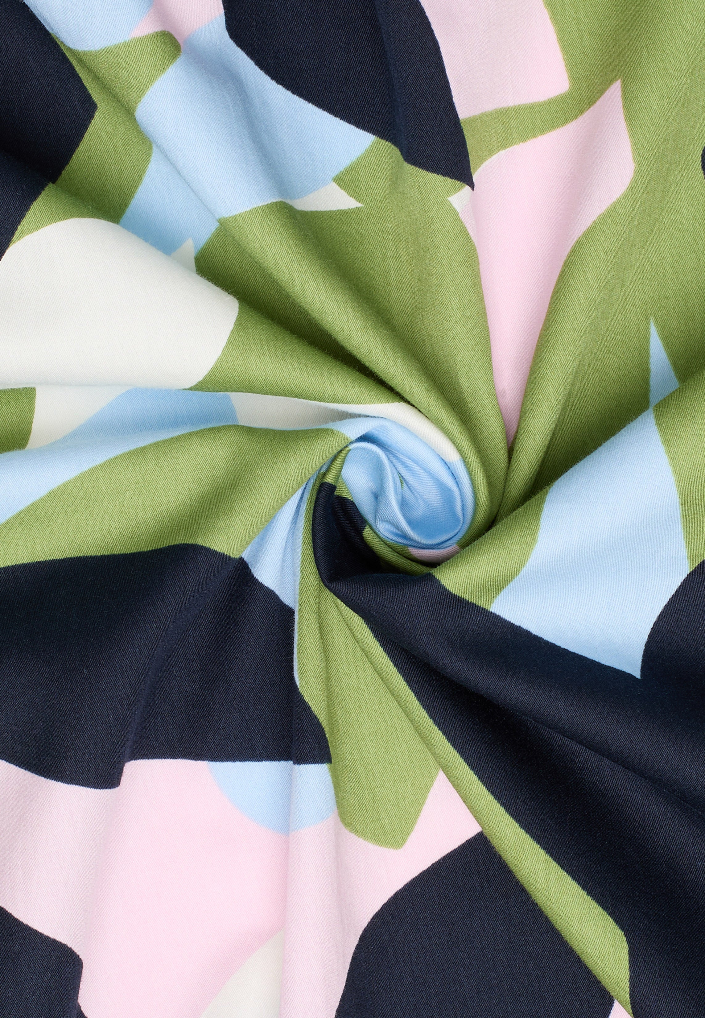 ETERNA REGULAR FIT Bluse - Ocean Leaf Garden - 7037-40-D935