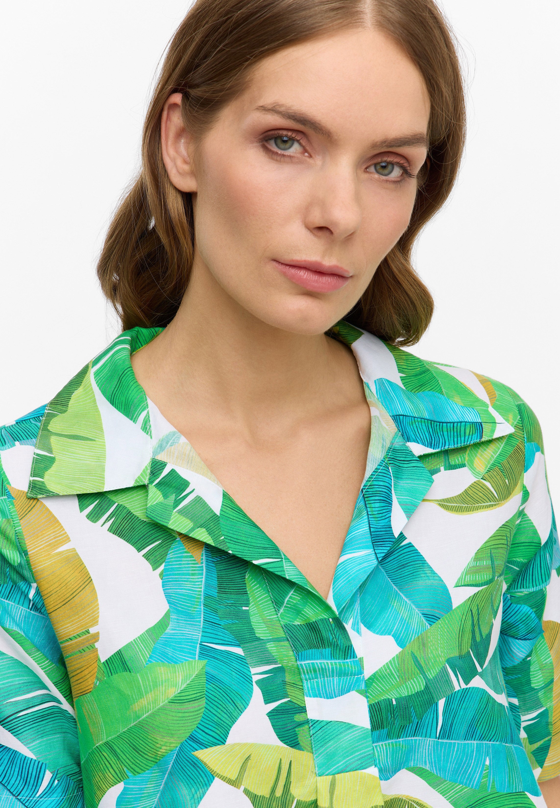 ETERNA LOOSE FIT Blusenkleid - Tropical Lime Mist - 7180-40-H328 von Eterna