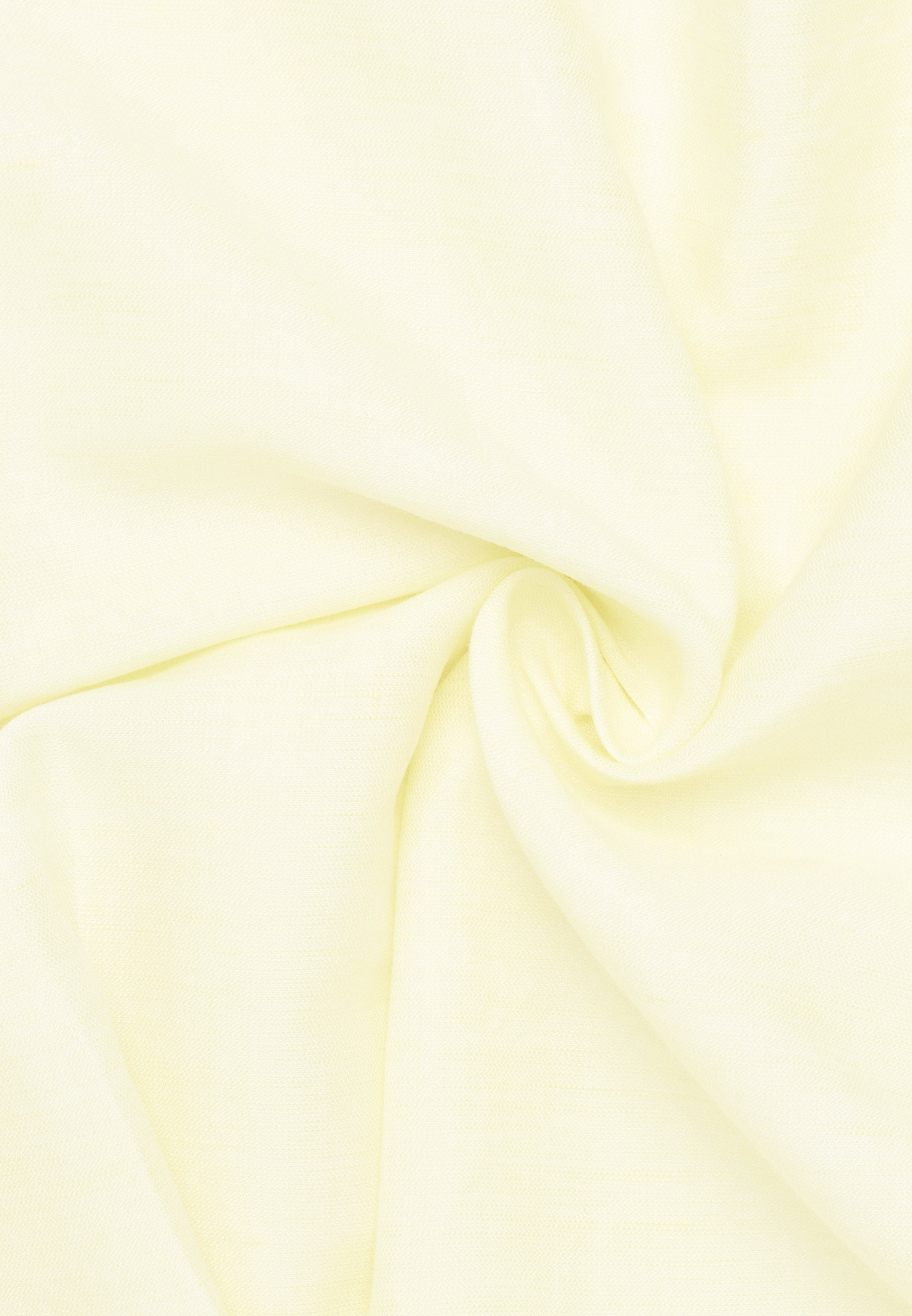 ETERNA LOOSE FIT Kurzarm Bluse - Lemon Cream - 5155-72-H366