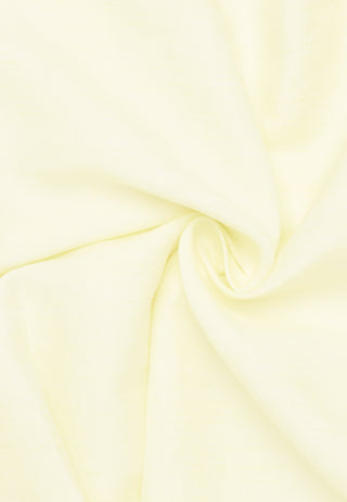 ETERNA LOOSE FIT Kurzarm Bluse - Lemon Cream - 5155-72-H366