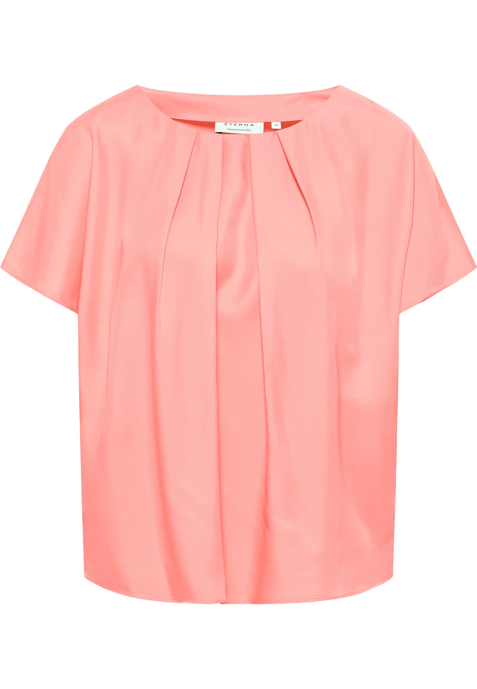 ETERNA LOOSE FIT Kurzarm Bluse - Cotton Candy Pink - 5270-84-H305