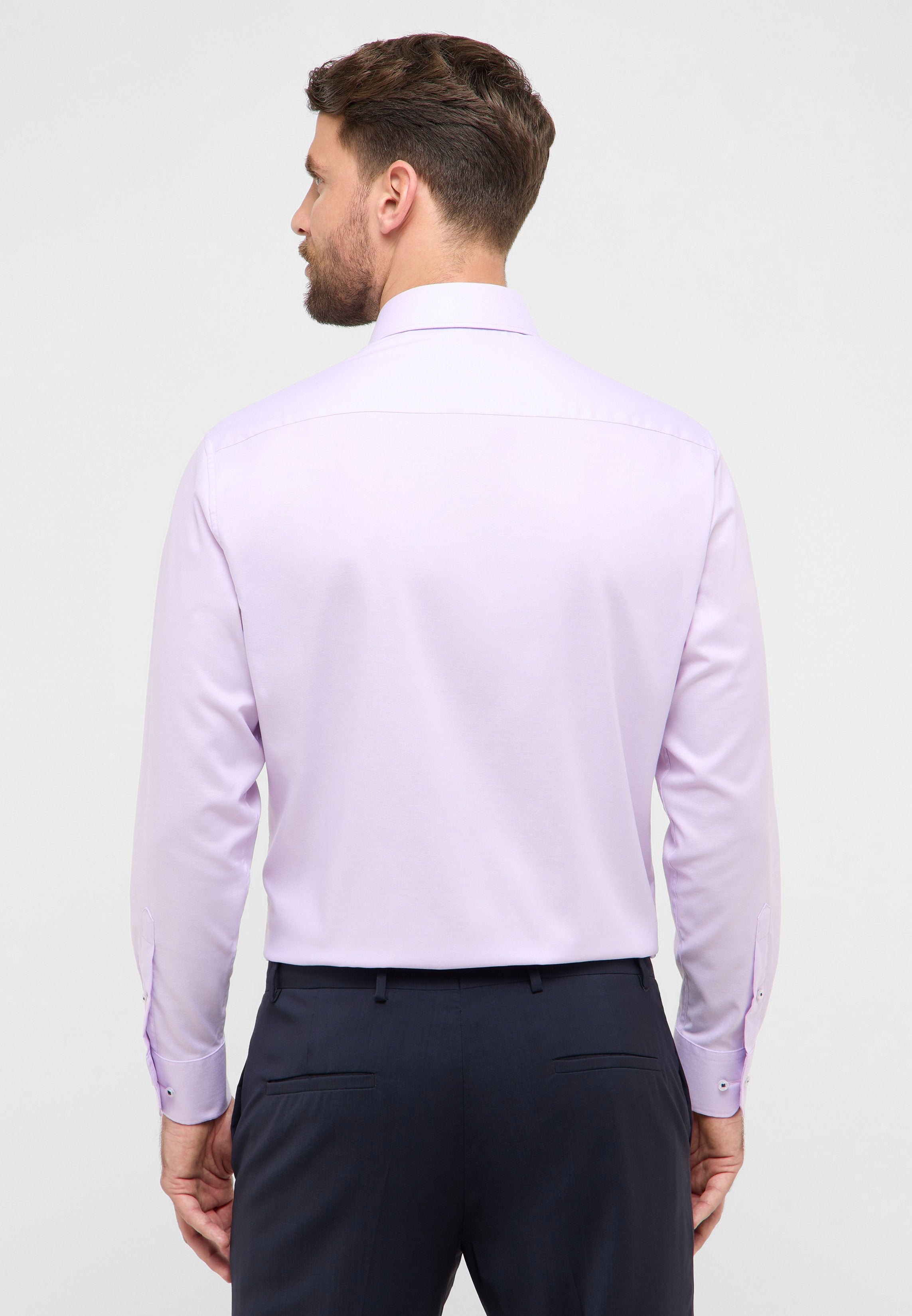 ETERNA COMFORT FIT Langarm Hemd - Lavender Horizon - 1246-92-E15K von Eterna