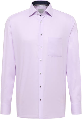 ETERNA MODERN FIT Langarm Hemd - Lilac Mist Blue - 1246-92-X15K