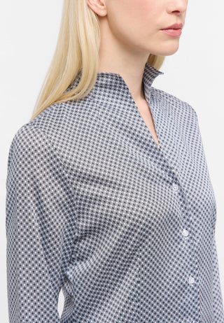 ETERNA REGULAR FIT Bluse - Midnight Loom White - 7757-01-D266