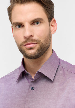 ETERNA COMFORT FIT Langarm Hemd - Violet Mist Red - 8464-59-E181