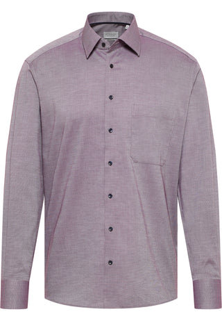 ETERNA COMFORT FIT Langarm Hemd - Violet Mist Red - 8464-59-E181