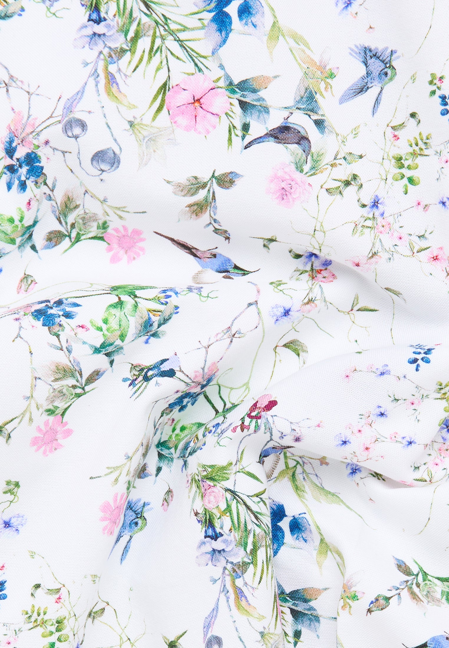 ETERNA REGULAR FIT Bluse - Blooming Meadow White - 7121-14-D235