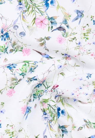 ETERNA REGULAR FIT Bluse - Blooming Meadow White - 7121-14-D235