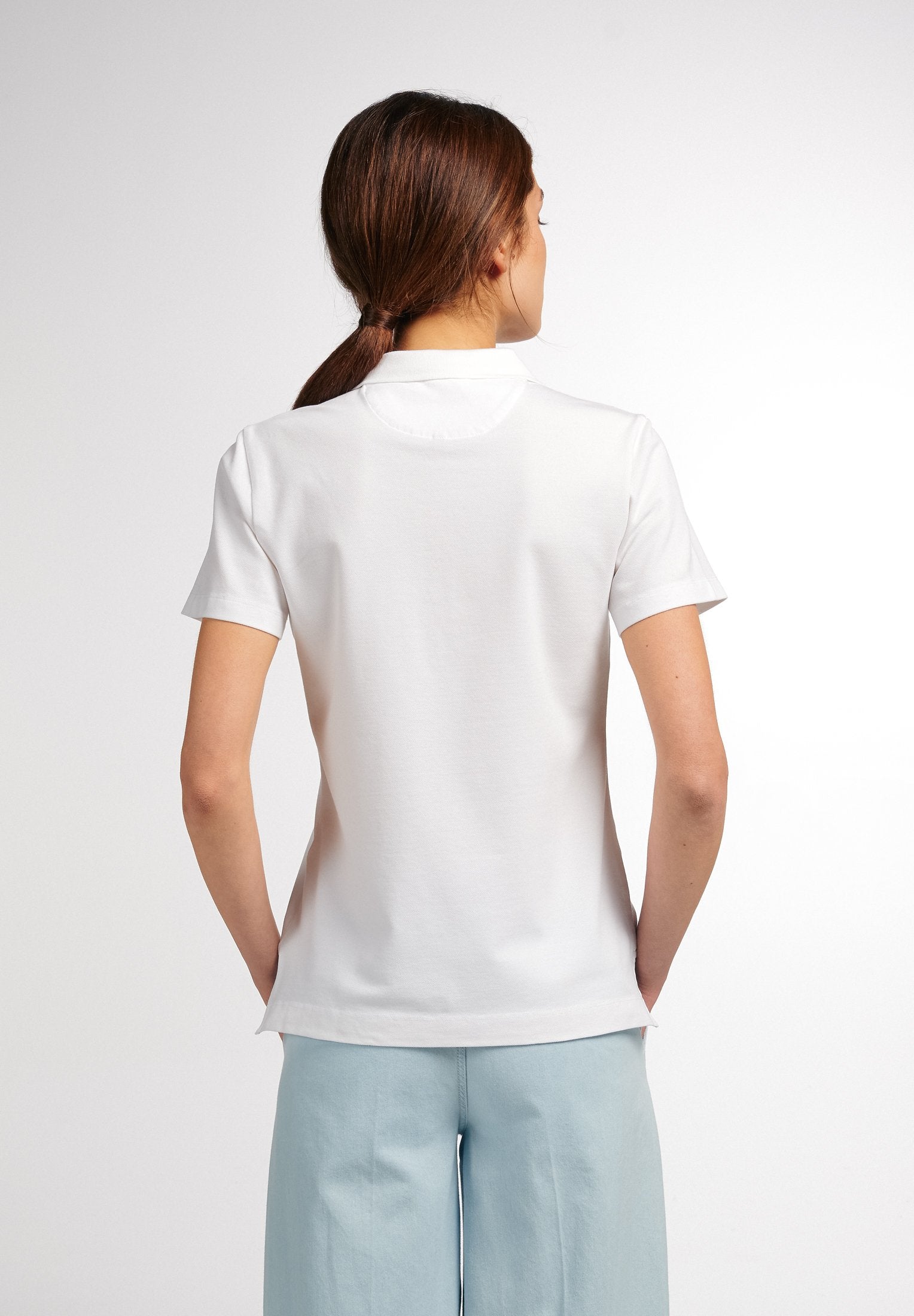 ETERNA CLASSIC FIT Poloshirt - Moonlight White - 5535-00-H530 von Eterna