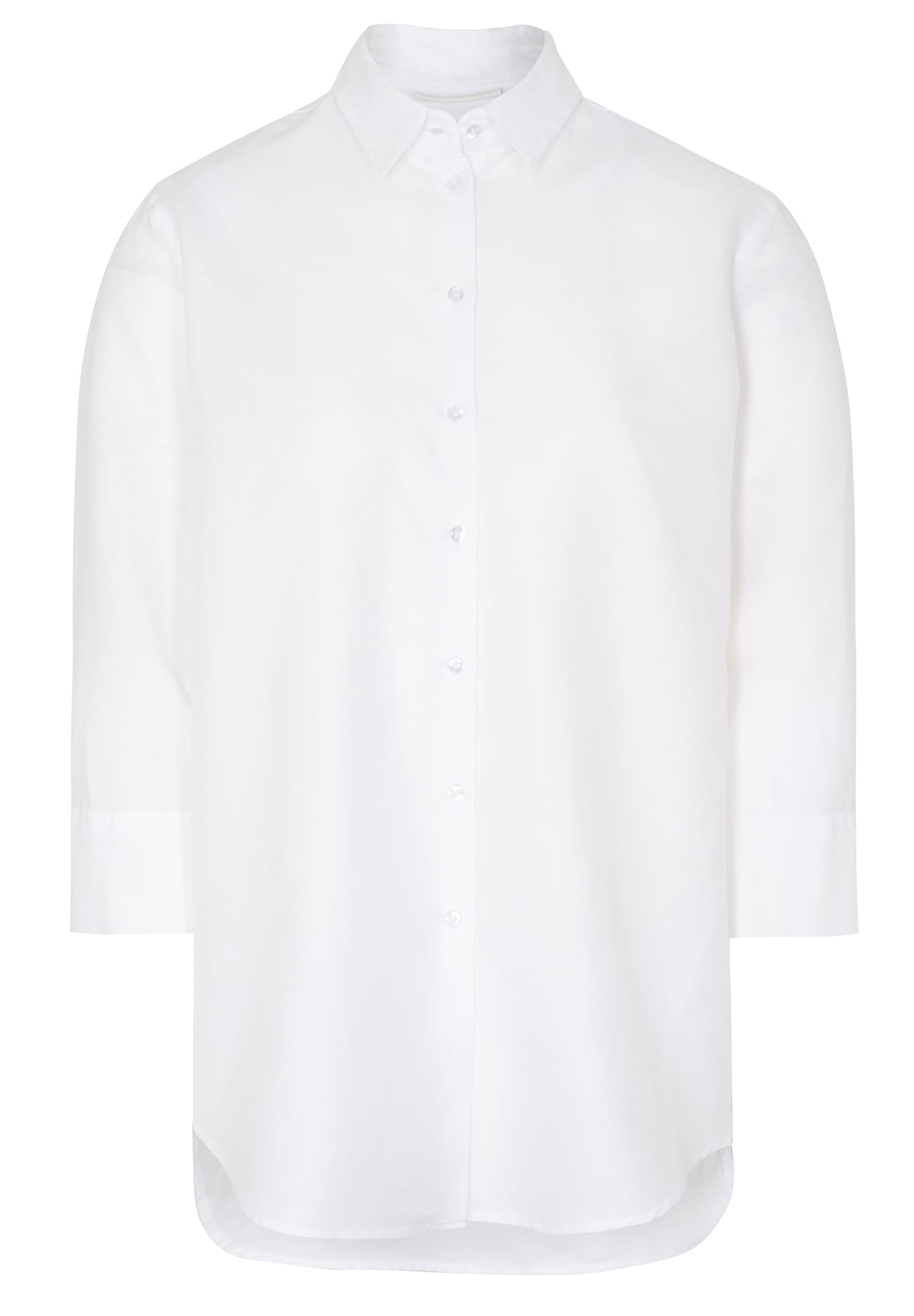 ETERNA CLASSIC FIT Bluse - Crisp Seaglass White - 5155-00-R923