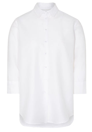 ETERNA CLASSIC FIT Bluse - Crisp Seaglass White - 5155-00-R923