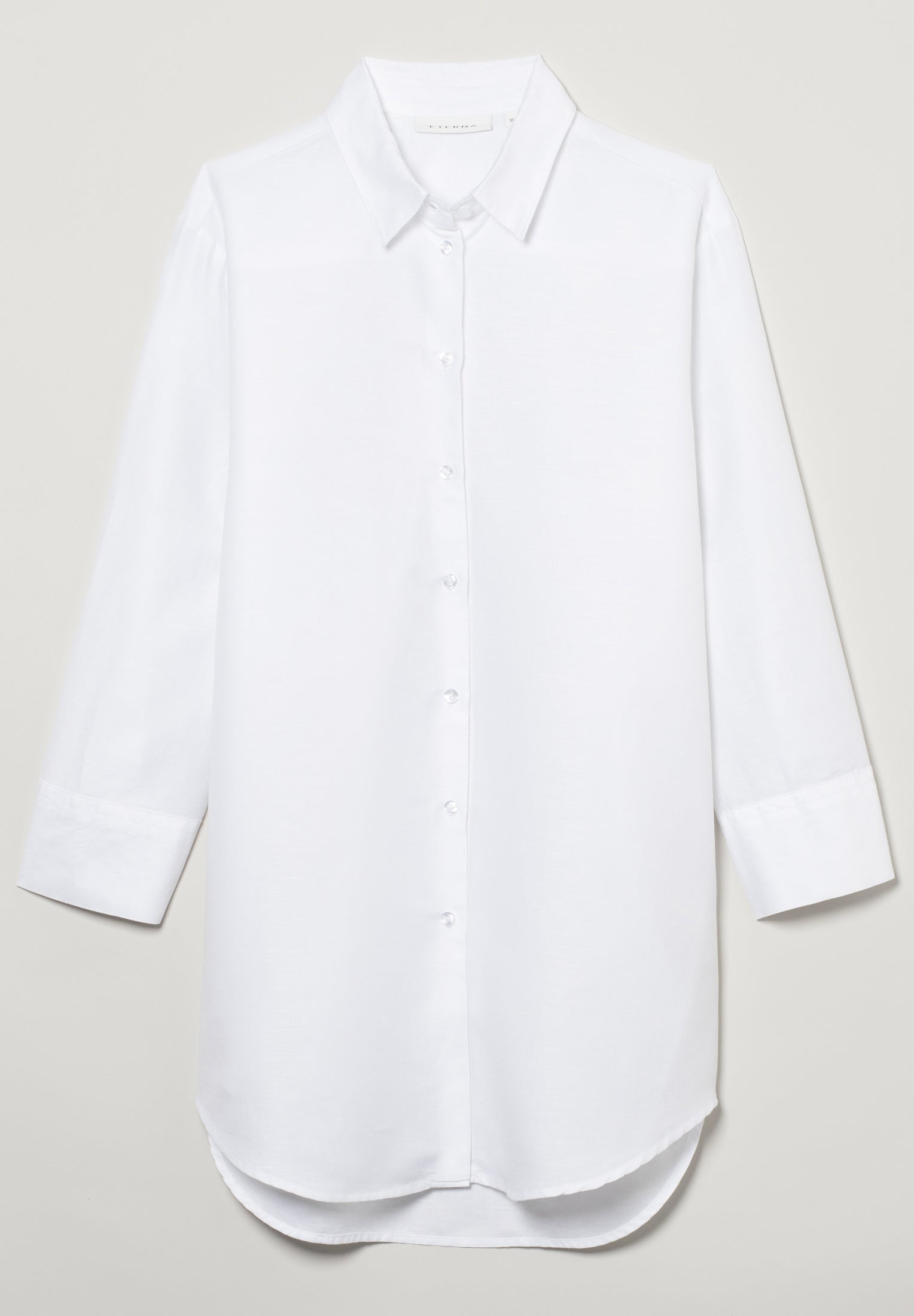 ETERNA CLASSIC FIT Bluse - Crisp Seaglass White - 5155-00-R923 von Eterna