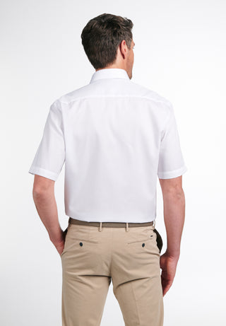 ETERNA COMFORT FIT Kurzarm Hemd - Crisp Alpine White - 8105-00-K15K