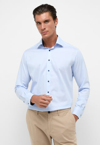 ETERNA MODERN FIT Performance Shirt - Light Skydrift - 4060-10-X14P