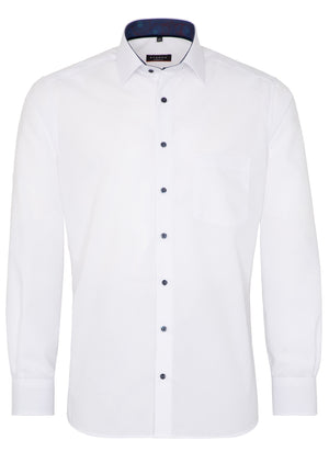 ETERNA MODERN FIT Langarm Hemd - Moonlit Bright White - 8508-00-X15P