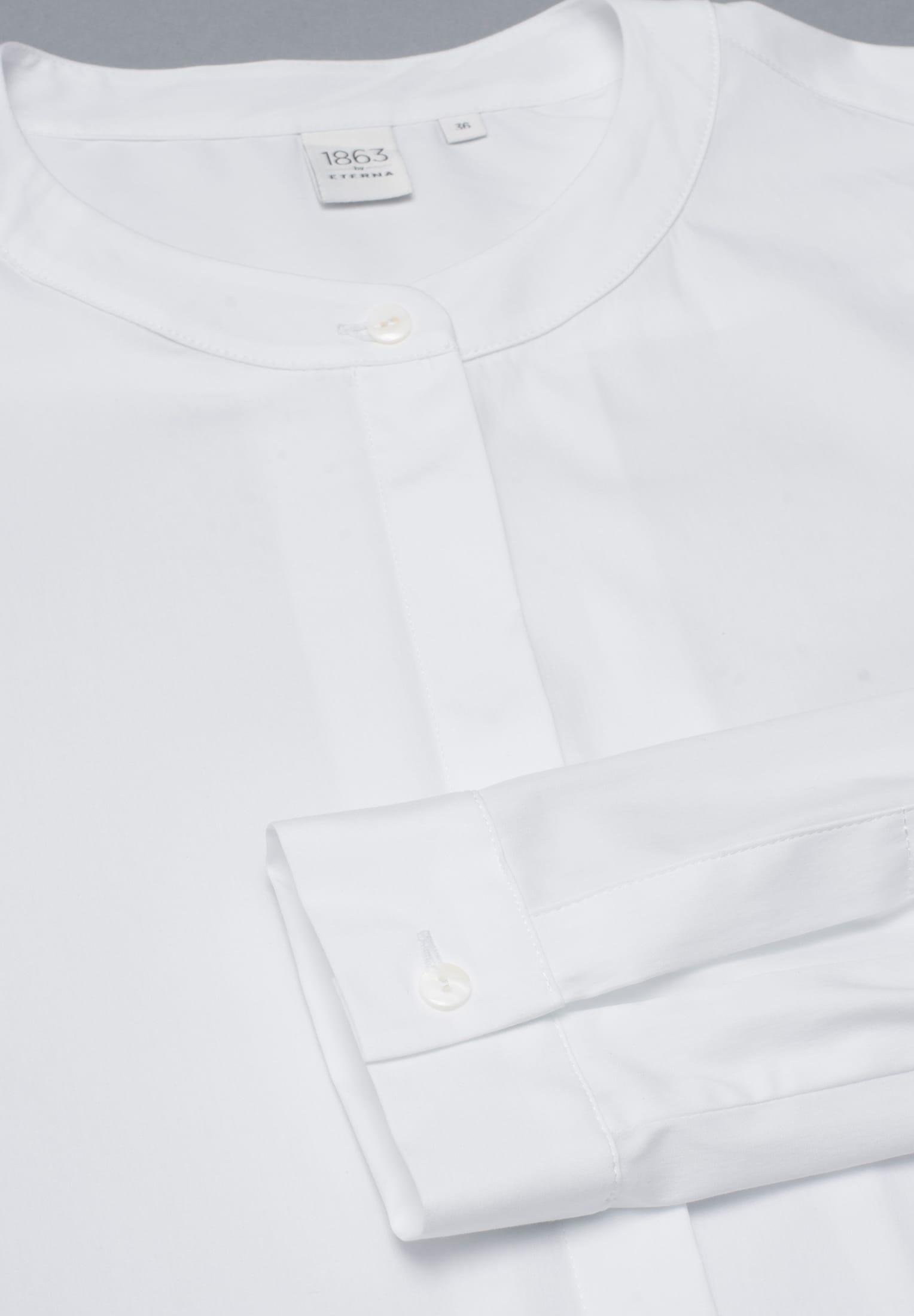 ETERNA 1863 Classic Fit Bluse - Pearl Mist White - 5212-00-DP29