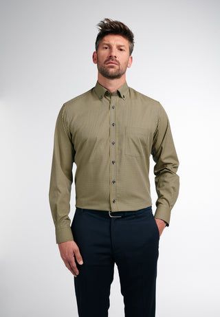 ETERNA MODERN FIT Langarm Hemd - Sunflower Harbor - 8918-75-X143