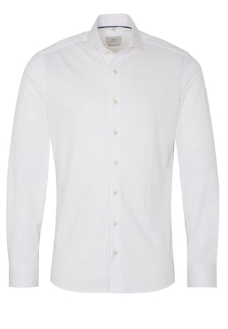 ETERNA 1863 Slim Fit Langarm Hemd - Crisp Ivory Cloud - 2159-00-YS82