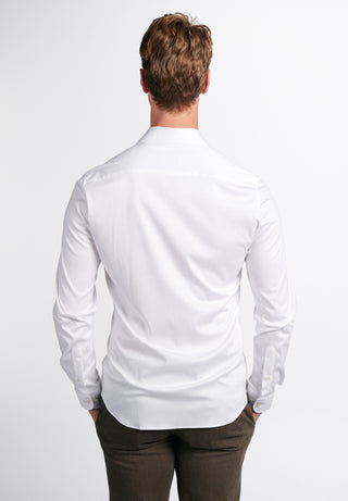 ETERNA 1863 Slim Fit Langarm Hemd - Crisp Ivory Cloud - 2159-00-YS82