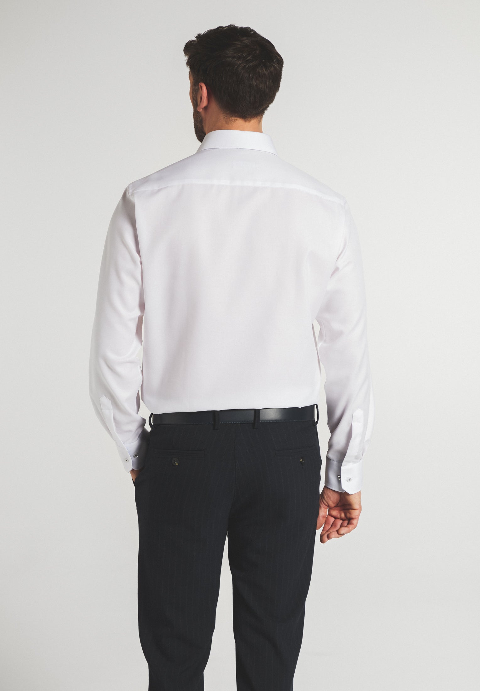 ETERNA COMFORT FIT Langarm Hemd - Crisp Porcelain White - 3270-00-E15K von Eterna