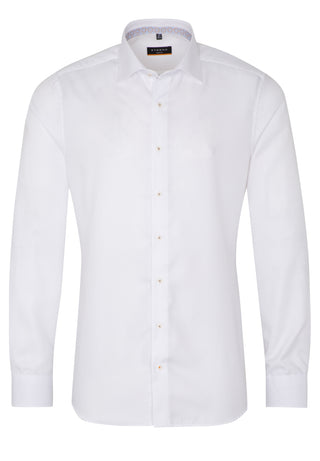 ETERNA Slim Fit Hemd - Pearl Crisp White - 3475-00-F94K