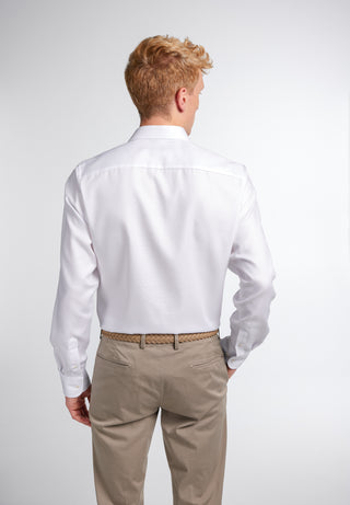 ETERNA Slim Fit Hemd - Pearl Crisp White - 3475-00-F94K