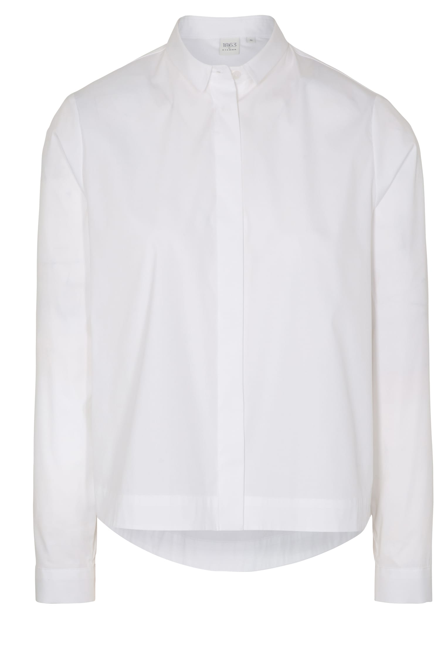 ETERNA 1863 Classic Fit Bluse - Crisp Ivory White - 5212-00-DP21