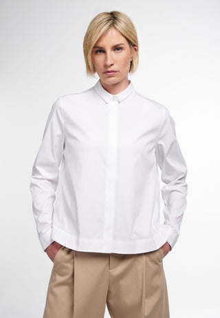 ETERNA 1863 Classic Fit Bluse - Crisp Ivory White - 5212-00-DP21