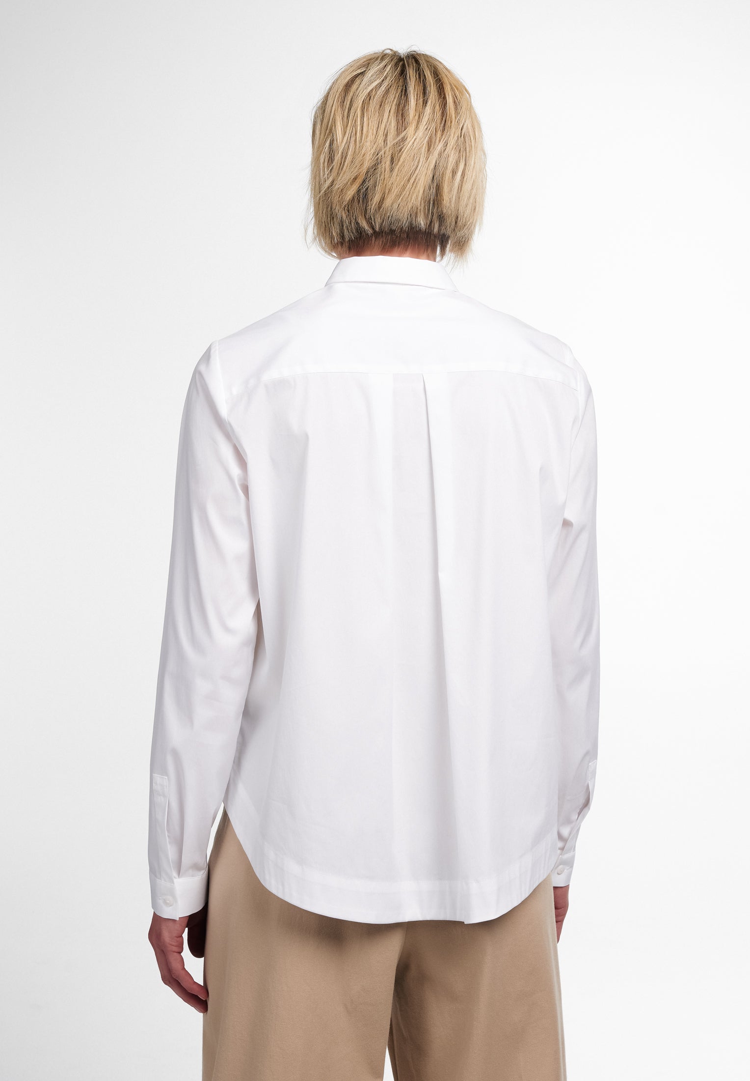 ETERNA 1863 Classic Fit Bluse - Crisp Ivory White - 5212-00-DP21 von Eterna