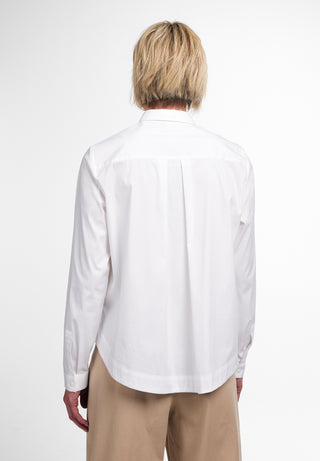 ETERNA 1863 Classic Fit Bluse - Crisp Ivory White - 5212-00-DP21